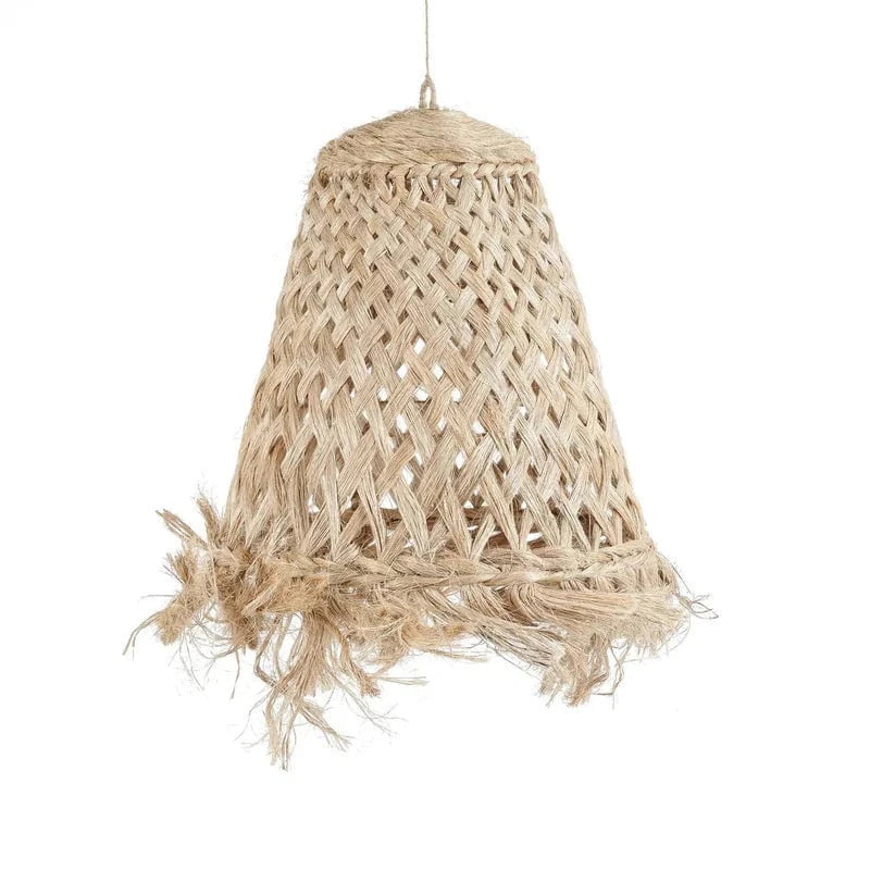Suspension Paille Rotin