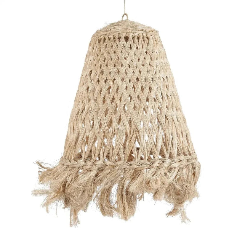 Suspension Paille Rotin