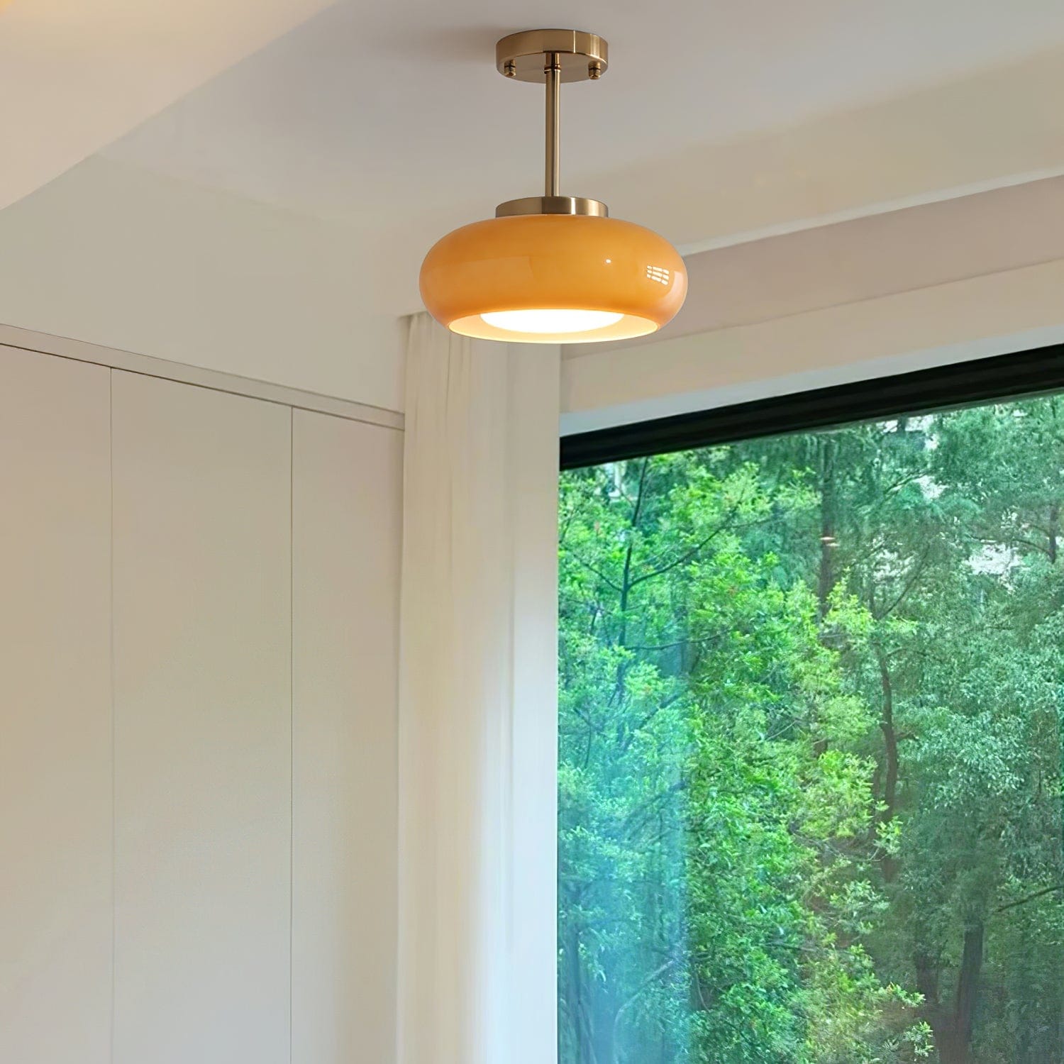 Suspension Cuisine Orange