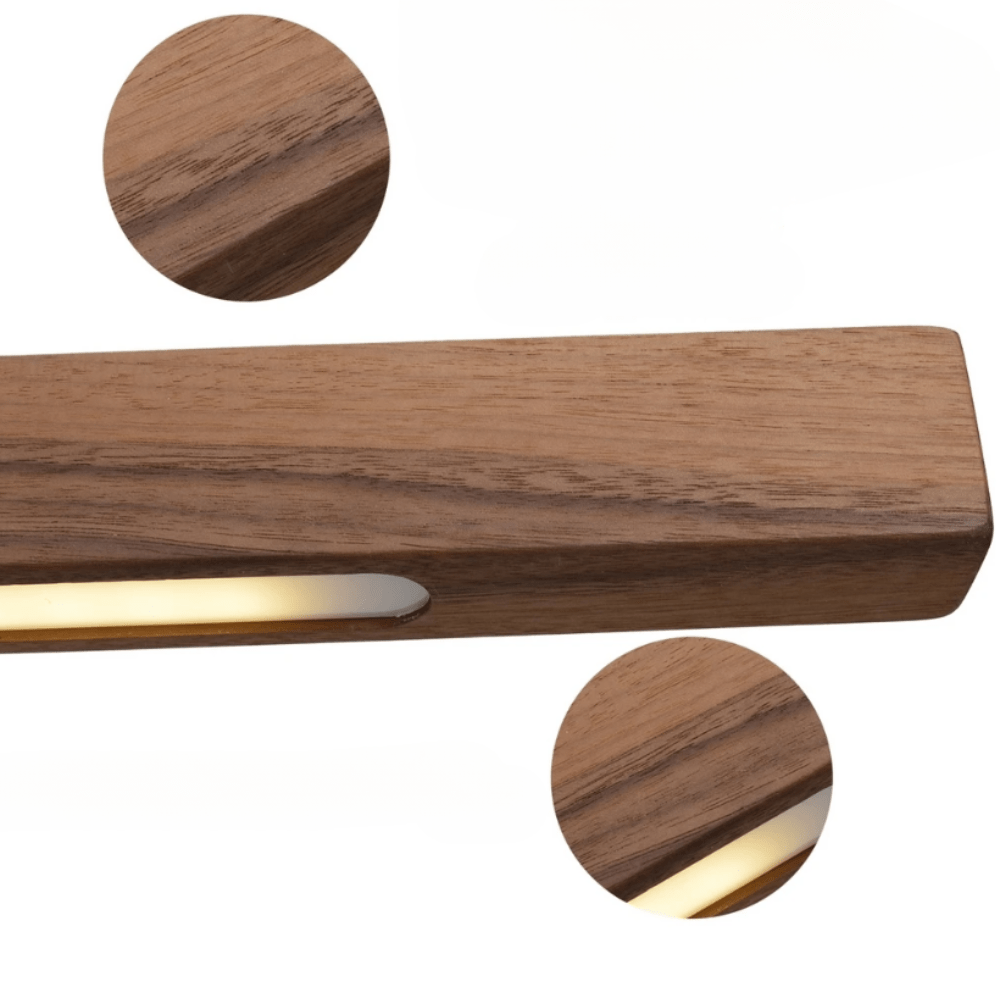 Suspension LED <br> Bois