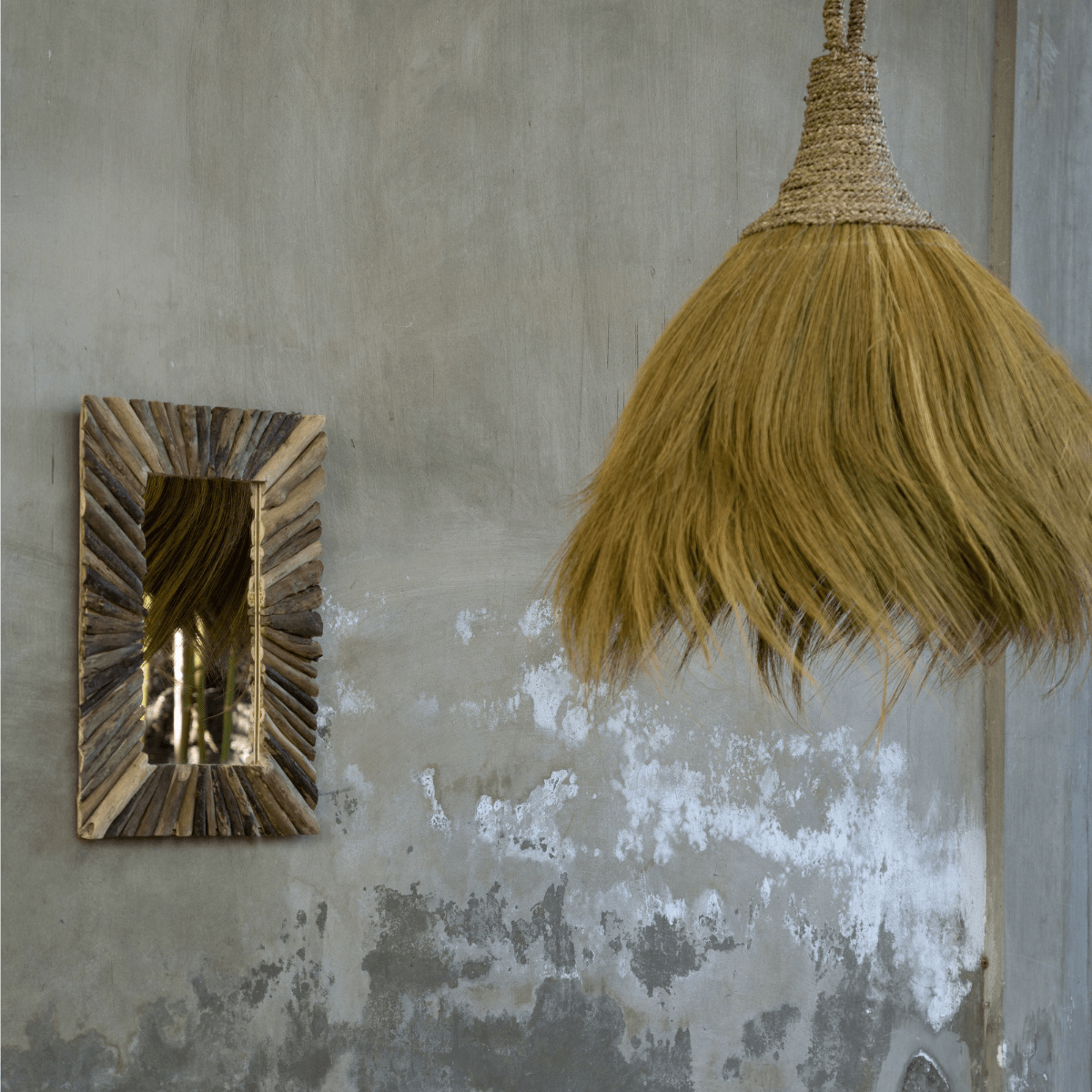 Suspension Paille Extérieure