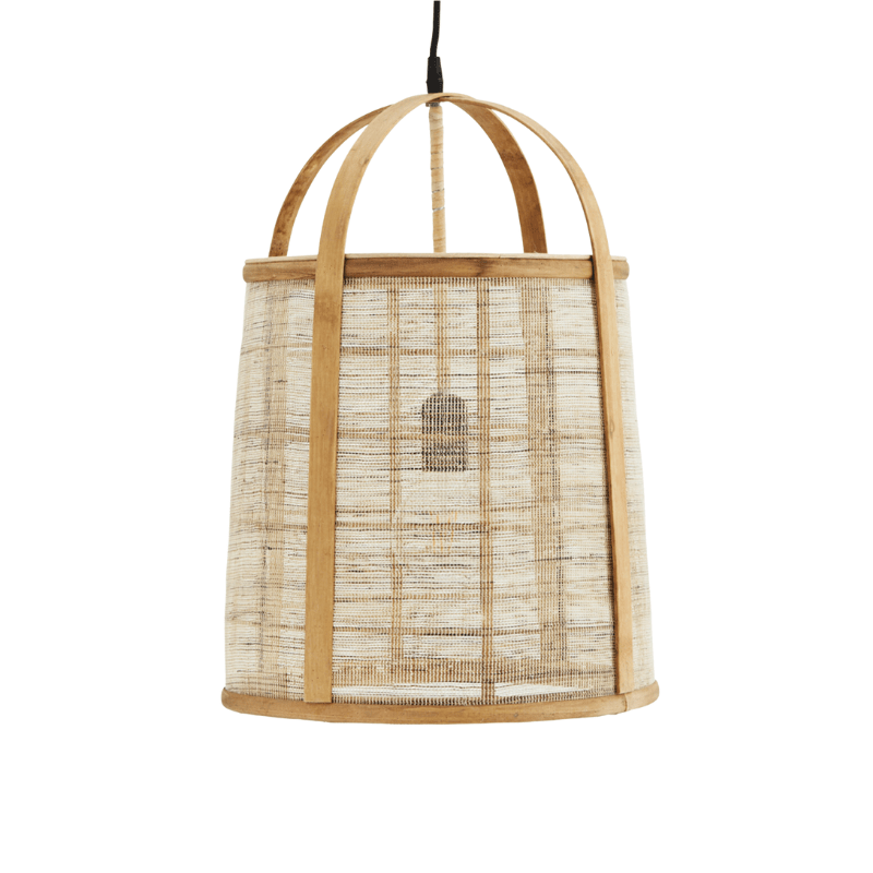 suspension lanterne lin