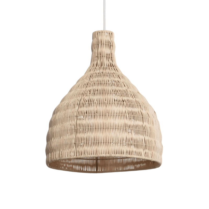 Suspension Rotin <br> Salon