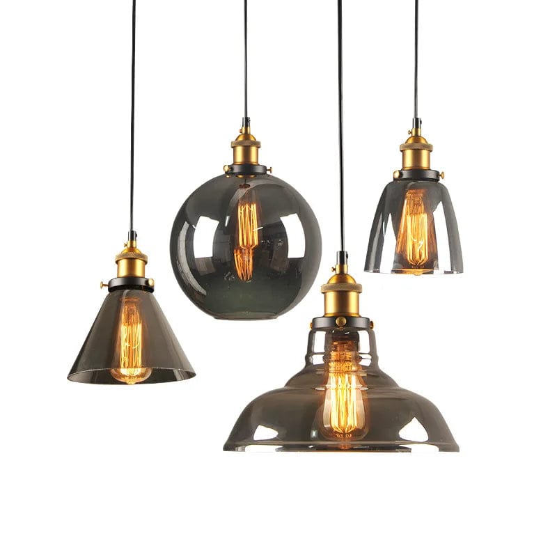 Suspension Verre <br> Fumé