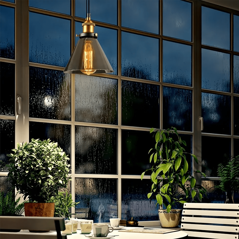 Suspension Verre <br> Fumé