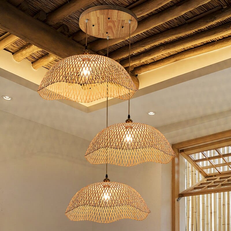 Suspension Filaire <br> Bambou