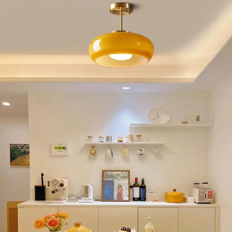 Suspension Cuisine Orange