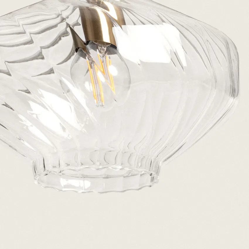 Suspension en Verre <br> Transparent