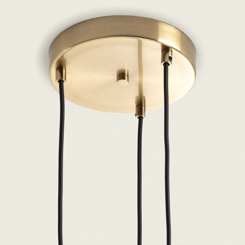 Suspension 3 Lampes Verre