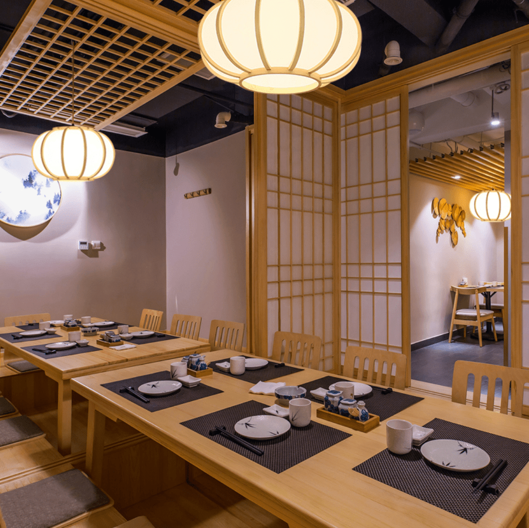 Suspension Japonaise <br> Bambou