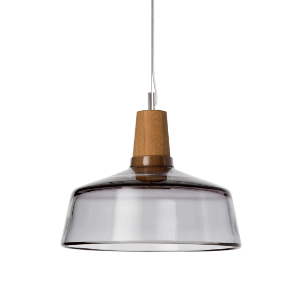 Suspension Verre <br> Bois