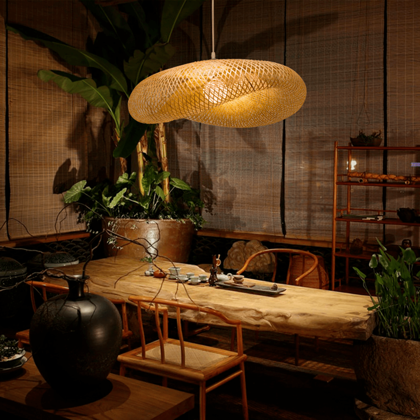 Suspension Luminaire <br> Bambou