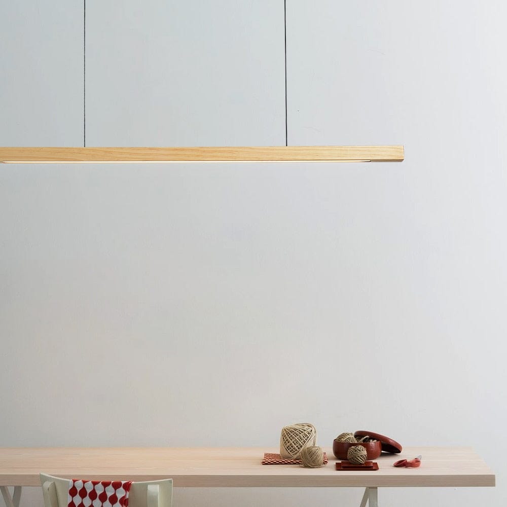 suspension bois led