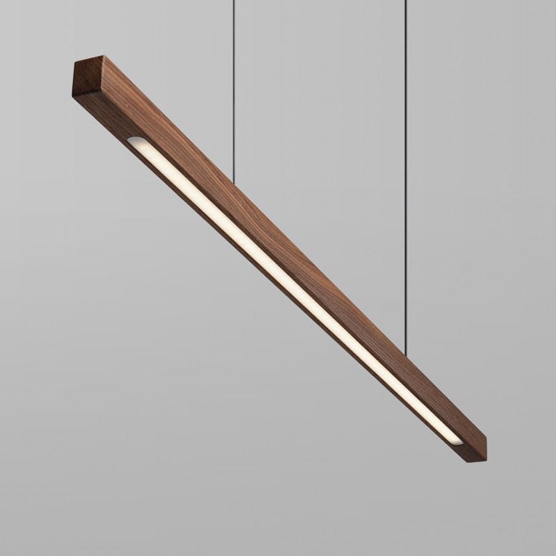 suspension luminaire led bois