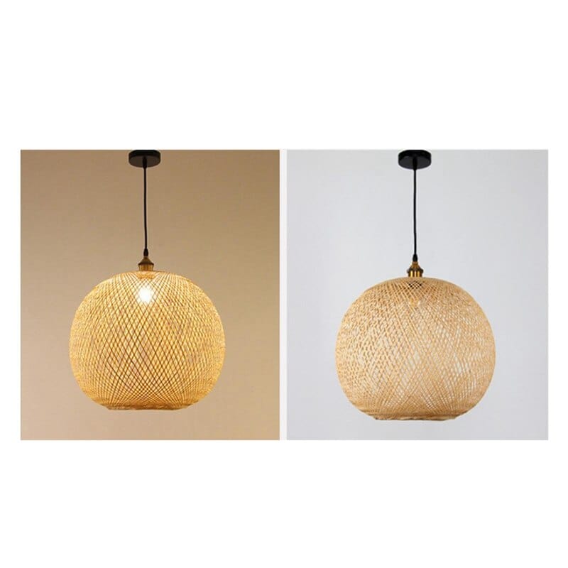 Suspension Boule <br> Bambou