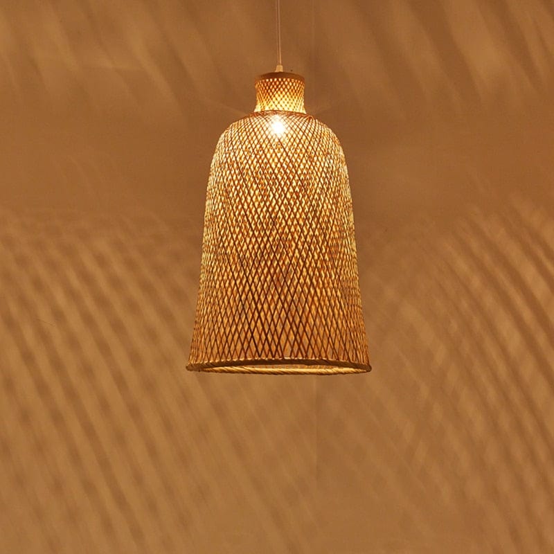 suspension bambou grande taille