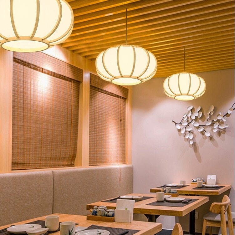 boules japonaises bambou suspension