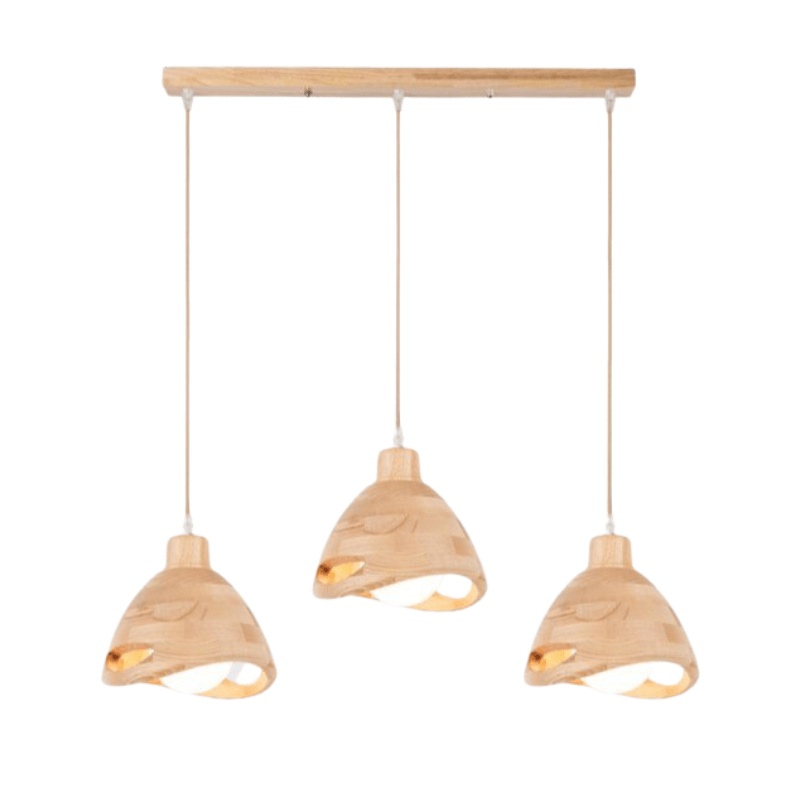 Lampe Suspension <br> Bois