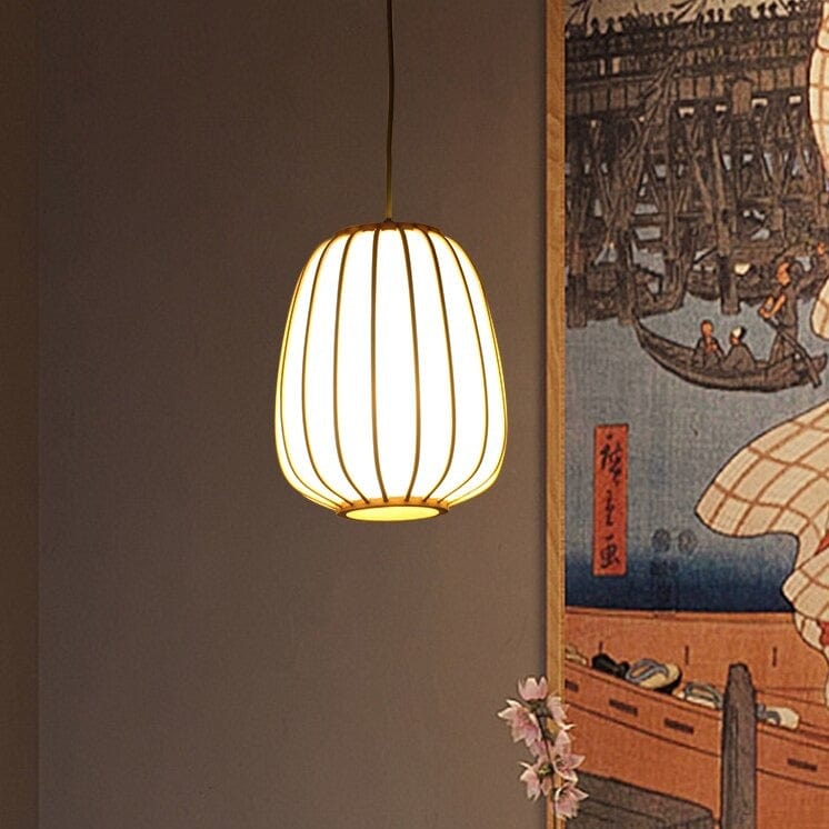 Suspension Japonaise <br> Bambou