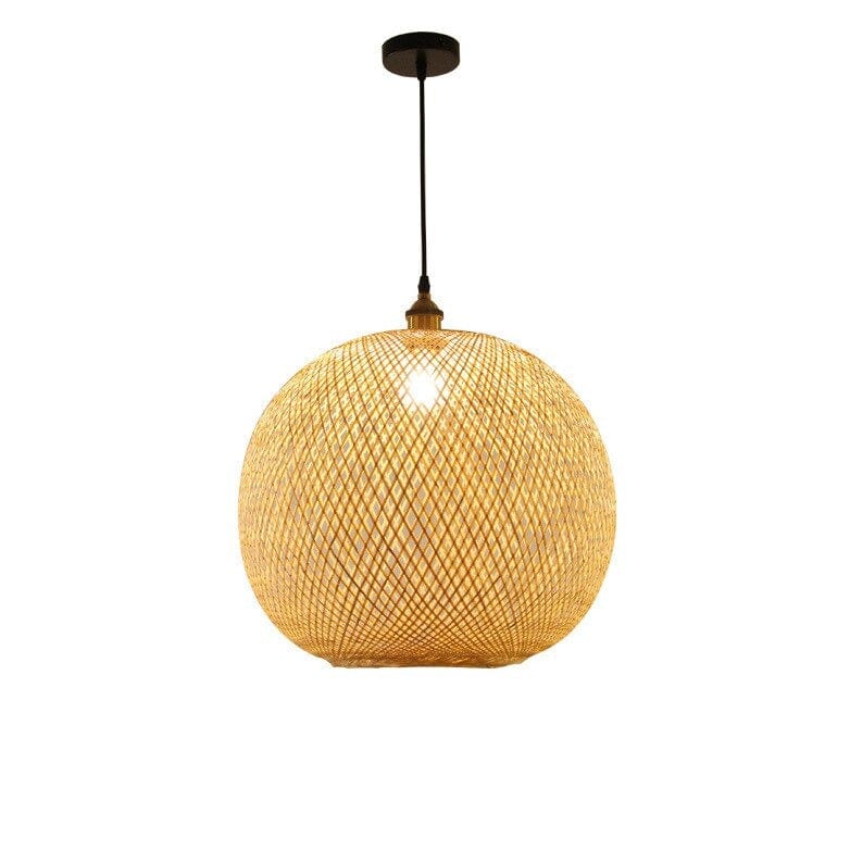 Suspension Boule Bambou