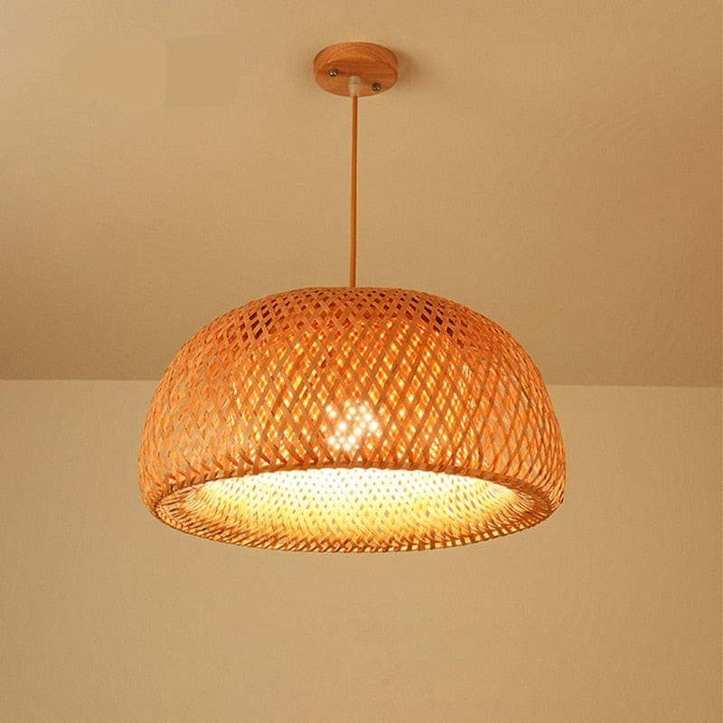 Suspension <br> en Bambou Naturel