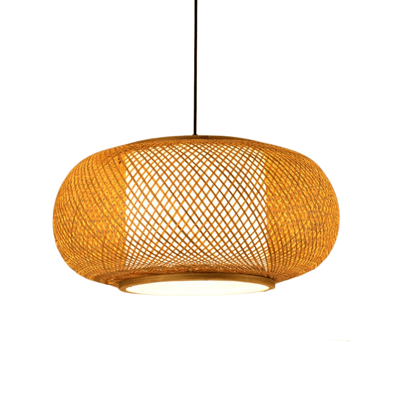 suspension bambou pour salle de bain