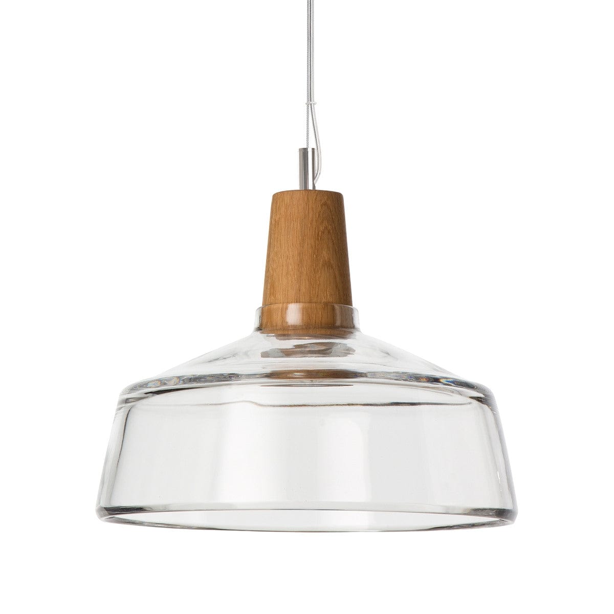 Suspension Verre <br> Bois