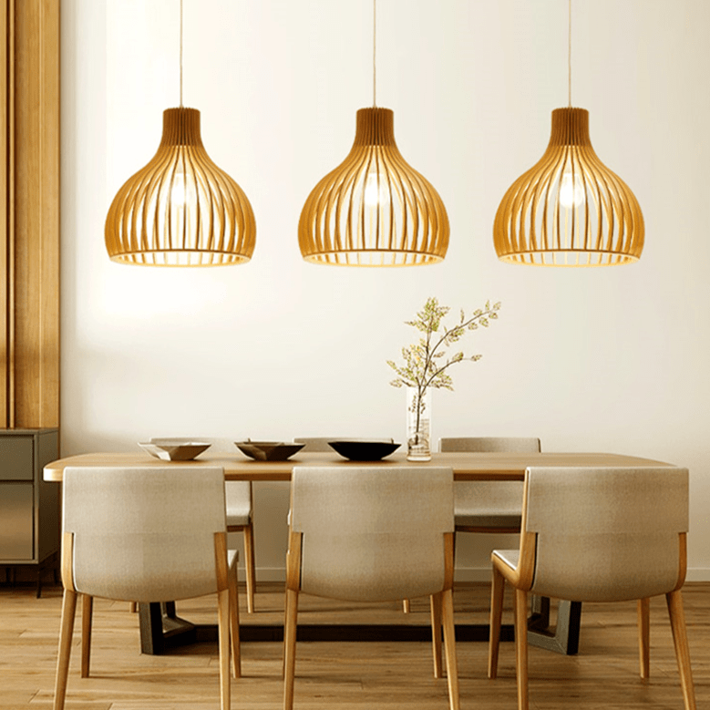 luminaire bois chambre