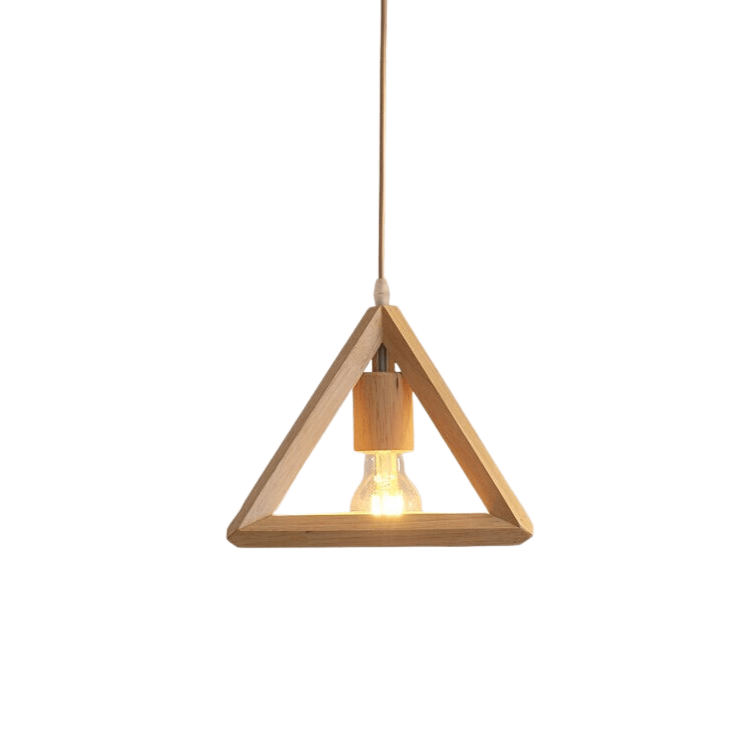 Suspension Triangle Bois
