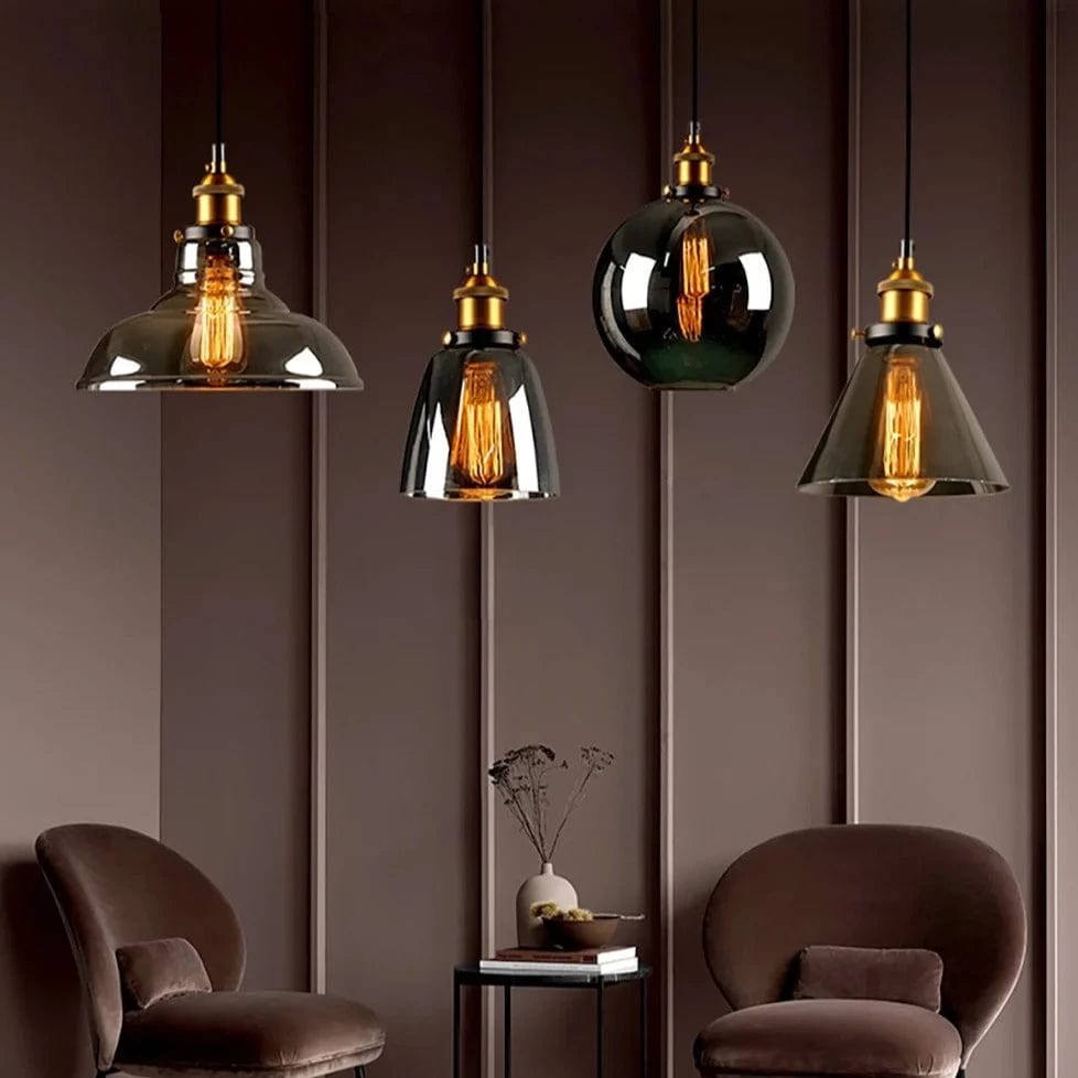 Lustre Verre Fumé
