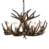 suspension cerf bois