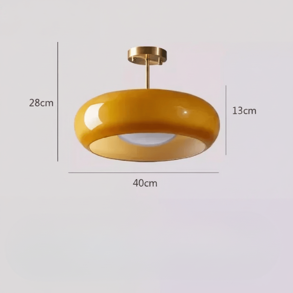 Suspension Cuisine Orange