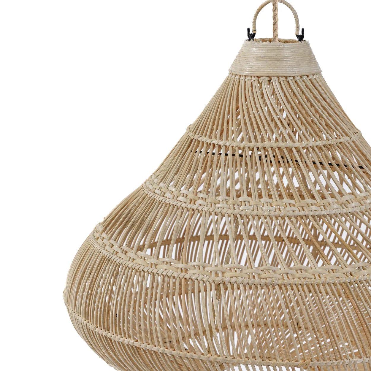 Suspension Rotin <br> 80 cm