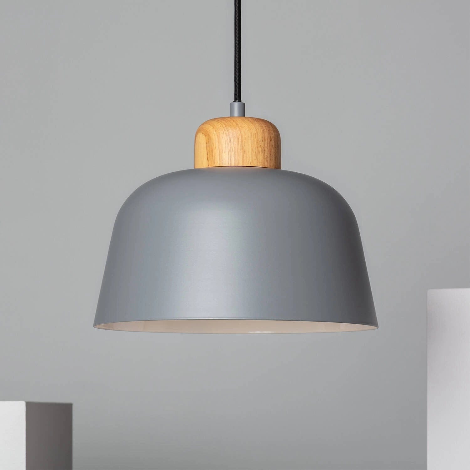 Suspension Bois Gris