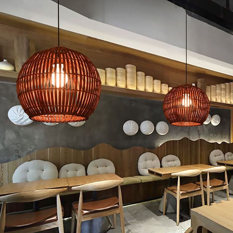 Suspension Extérieure <br> Bambou