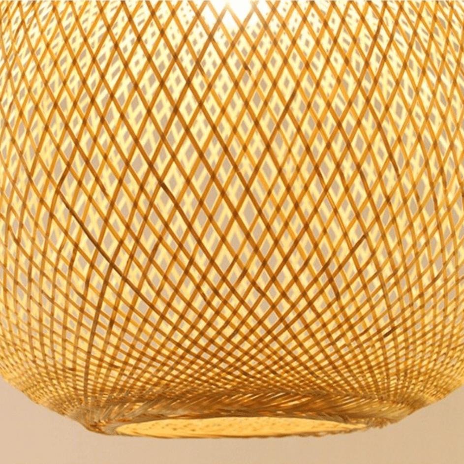 Suspension Boule <br> Bambou