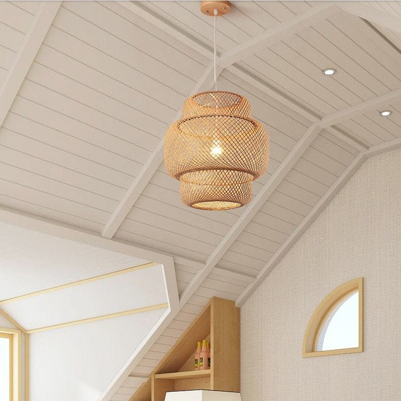Suspension Bambou <br> Chambre