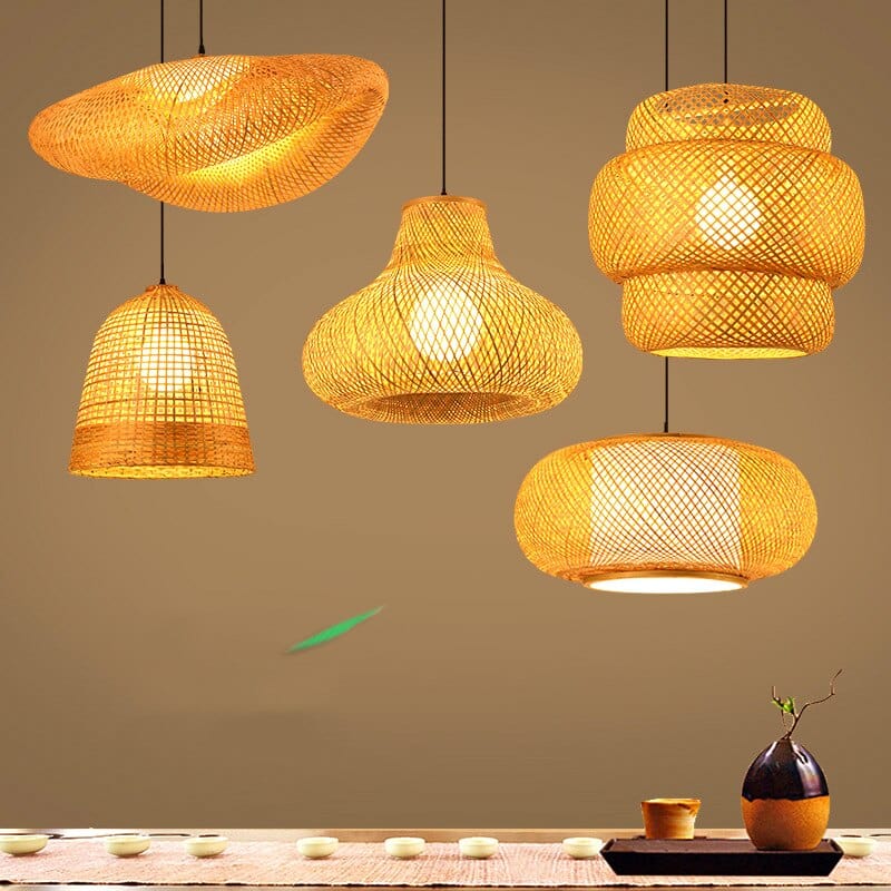 Suspension Luminaire <br> Bambou