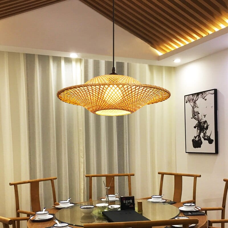 Lustre Suspension <br> Bambou